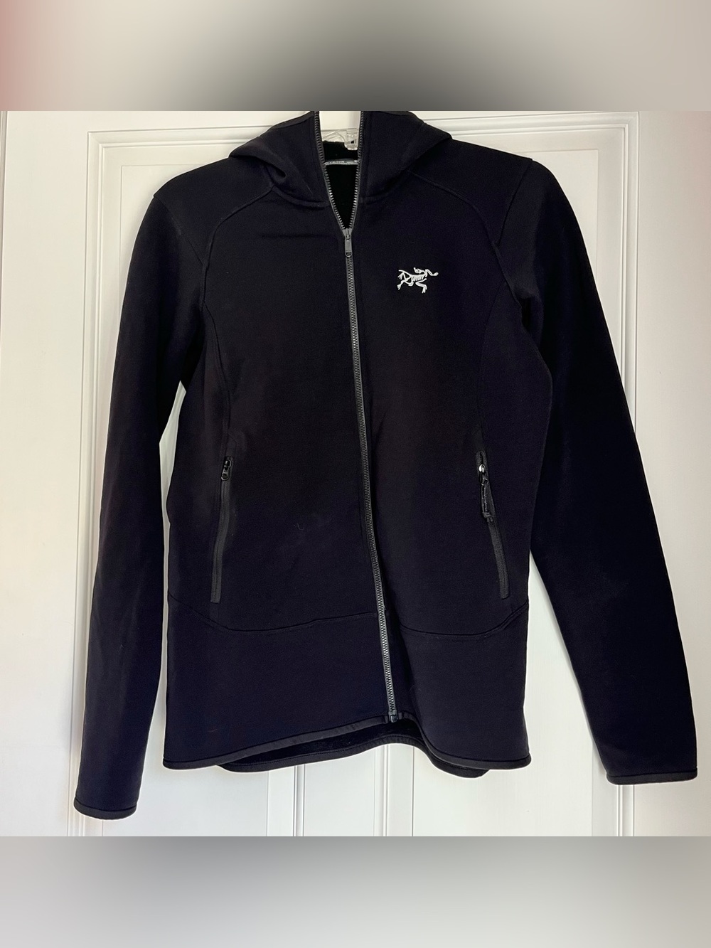 Arc'teryx Women’s KYANITE HOODY - Black, Full-Zip, Medium
